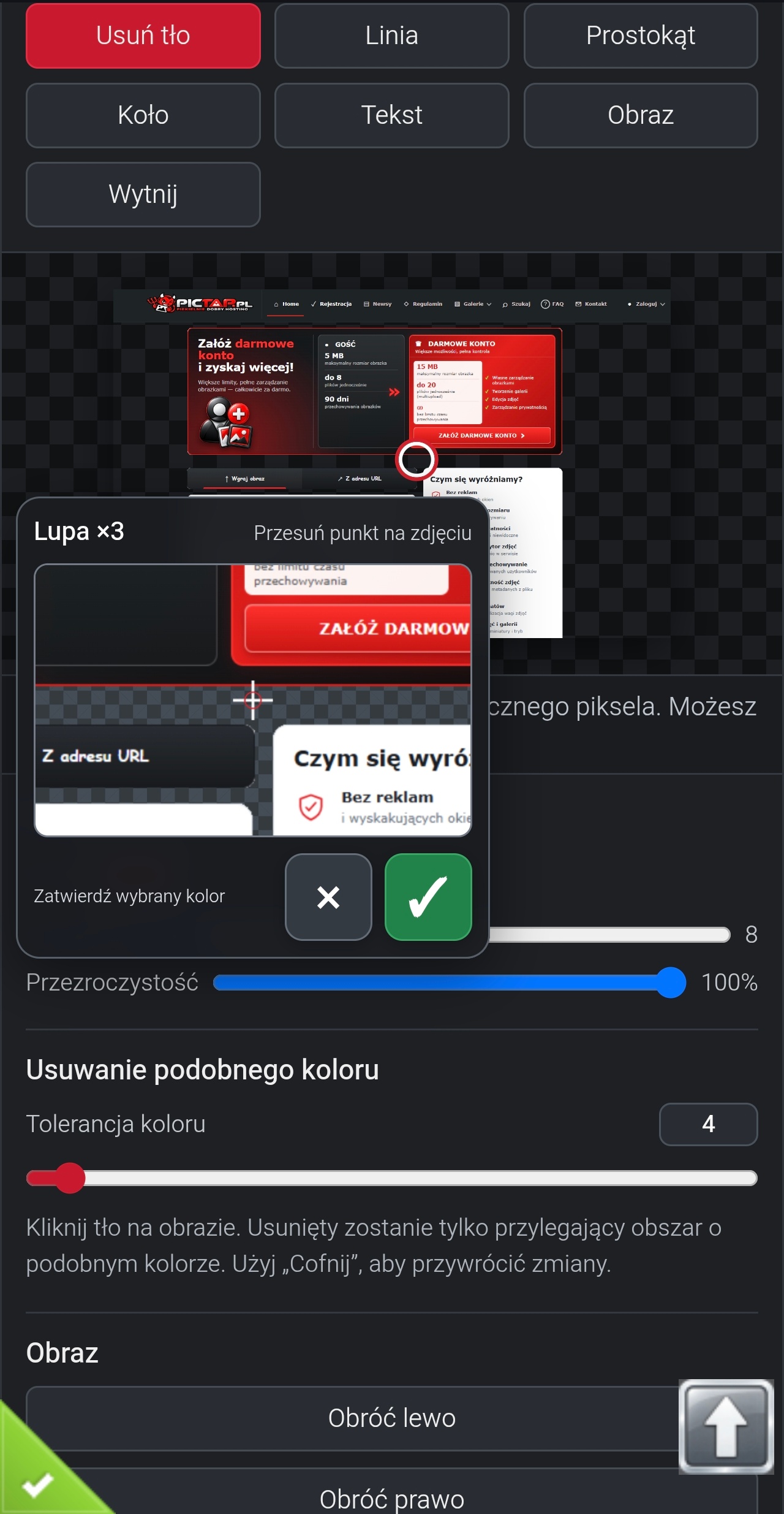 Obraz w newsie