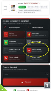 Edycja nazw